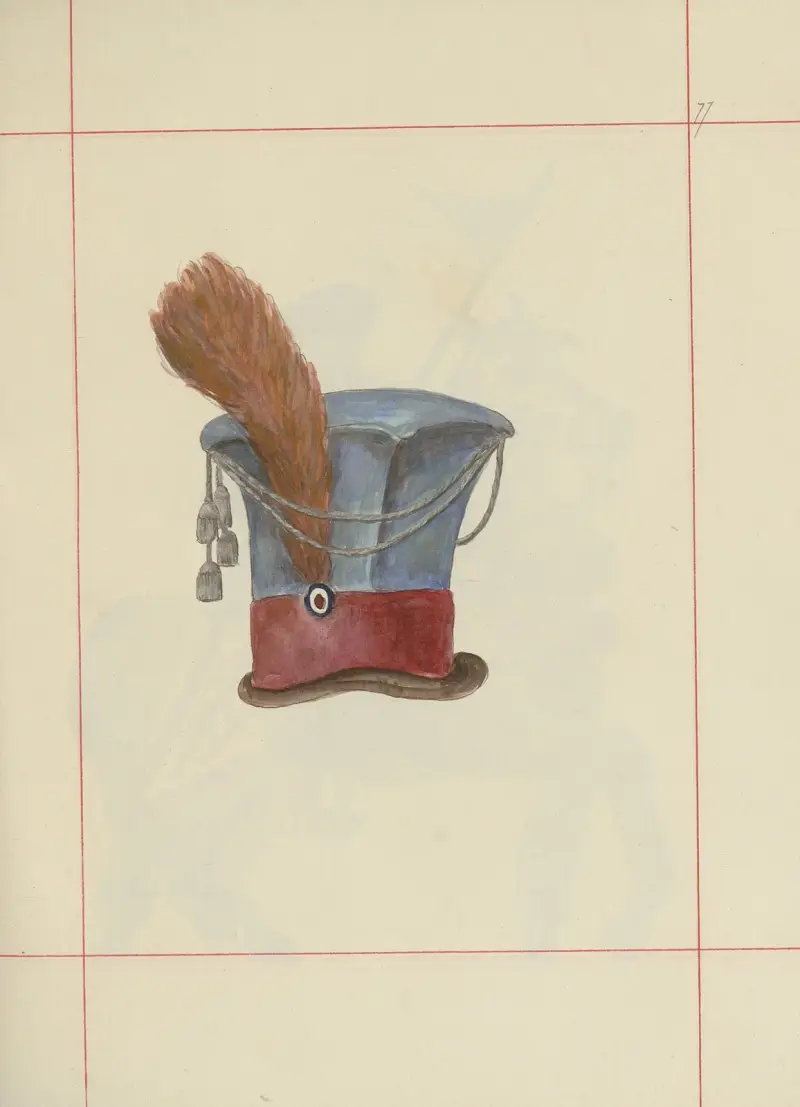 Angriffs- und Verteidigungswaffen in Polen. Bd. 4, Gurtbänder, Zierrat, Fahnen und Standarten Taf. 062 von Boleslaw Starzyński