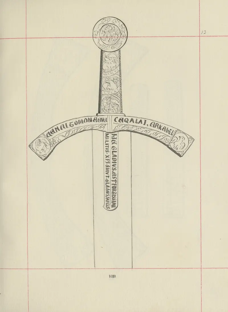 Angriffs- und Verteidigungswaffen in Polen. Bd. 5, Ergänzungen Taf. 010 von Boleslaw Starzyński