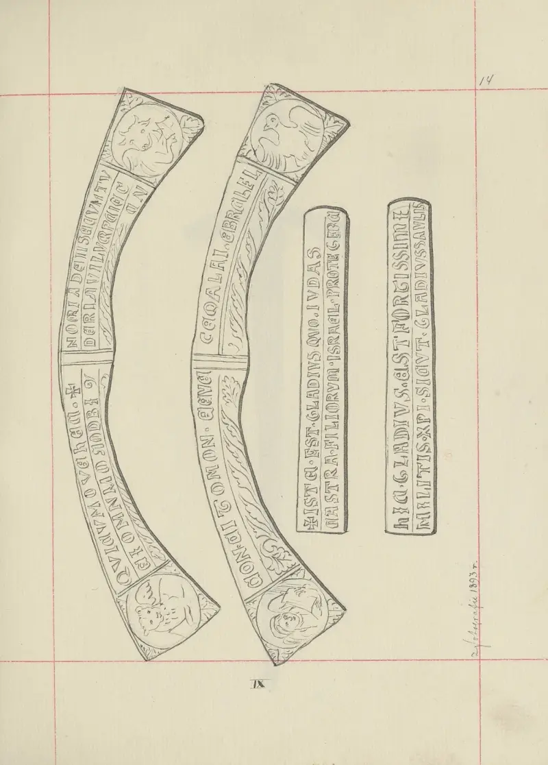 Broń zaczepna i odporna w Polsce. T. 5, Uzupełnienia Pl.011, Boleslaw Starzyński