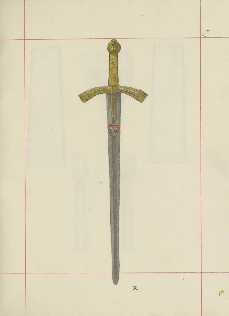 Angriffs- und Verteidigungswaffen in Polen. Bd. 5, Ergänzungen Taf. 012 von Boleslaw Starzyński