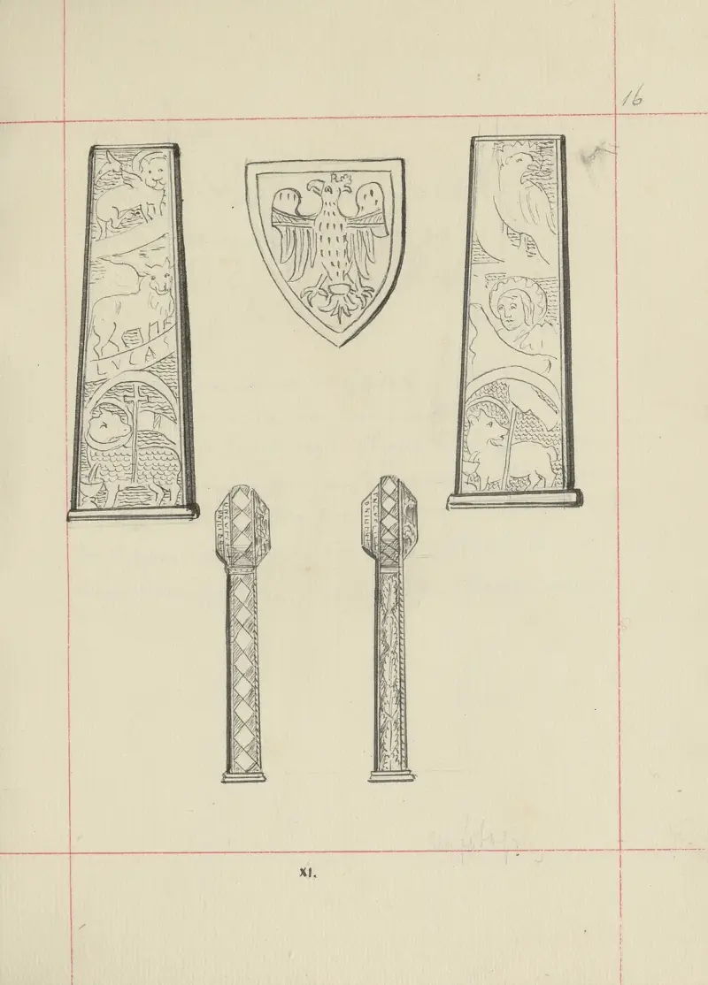 Angriffs- und Verteidigungswaffen in Polen. Bd. 5, Ergänzungen Taf. 013 von Boleslaw Starzyński