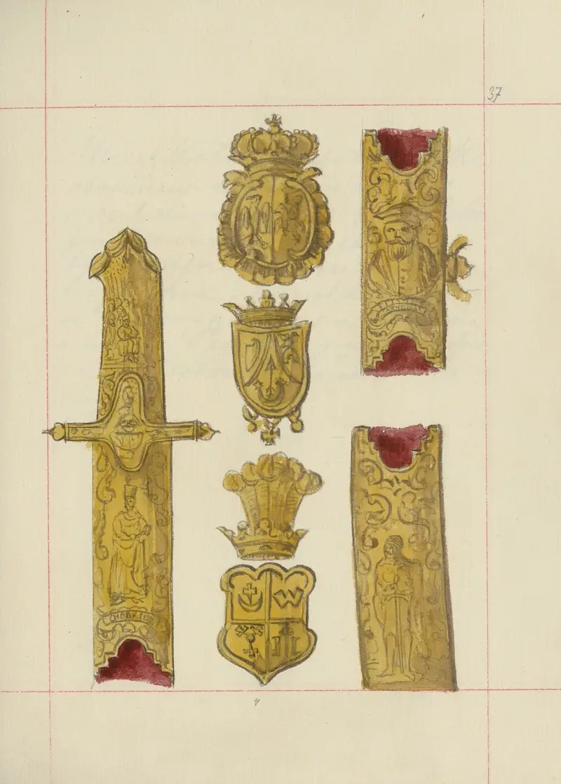 Broń zaczepna i odporna w Polsce. T. 5, Uzupełnienia Pl.028, Boleslaw Starzyński