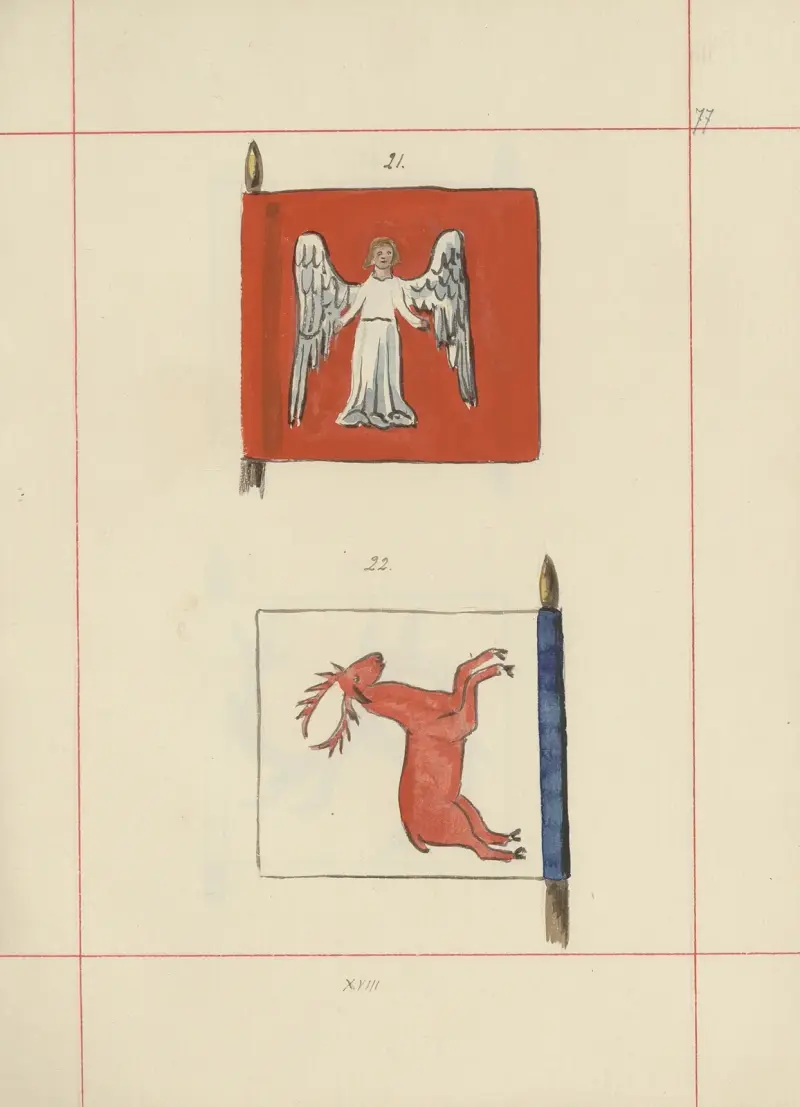Angriffs- und Verteidigungswaffen in Polen. Bd. 5, Ergänzungen Taf. 054 von Boleslaw Starzyński