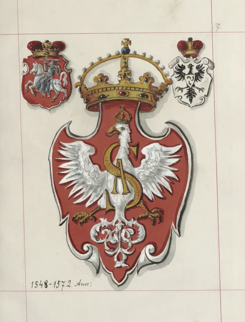 Wappen der Republik Polen und des Großfürstentums Litauen. T. 1 Bl. 009 von Boleslaw Starzyński