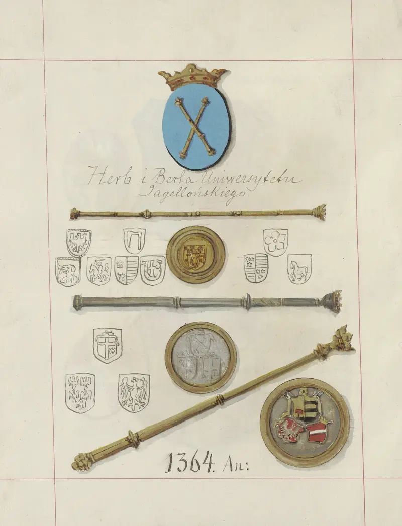 Wappen der Republik Polen und des Großfürstentums Litauen. Bd. 1 Taf. 030 von Boleslaw Starzyński