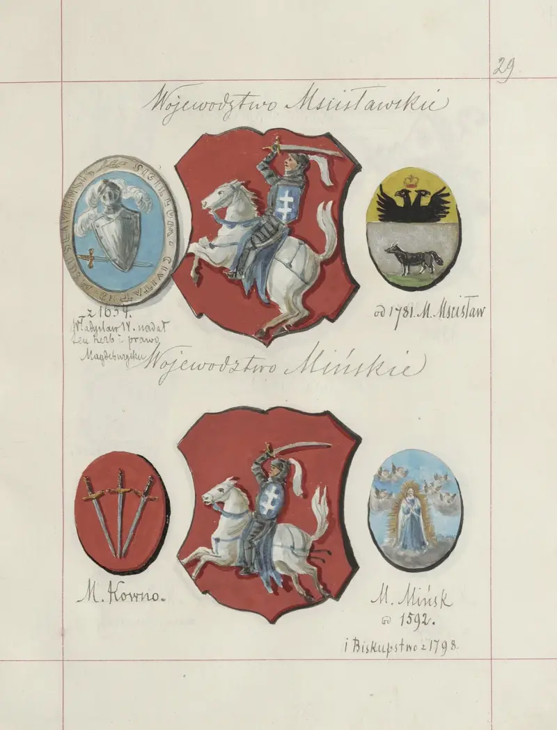 Erb Republiky polské a Velkého knížectví litevského. Sv. 1, tab. 41, Boleslaw Starzyński