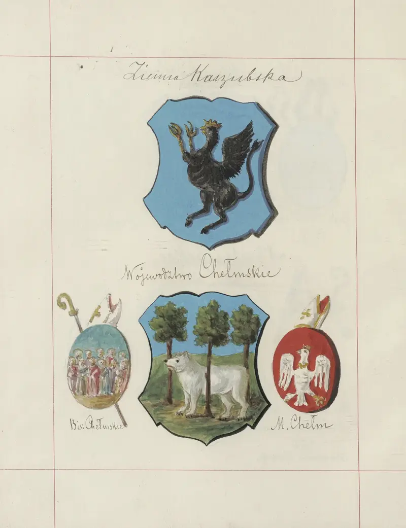 Wappen der Republik Polen und des Großfürstentums Litauen. T. 1 Taf. 048 von Boleslaw Starzyński