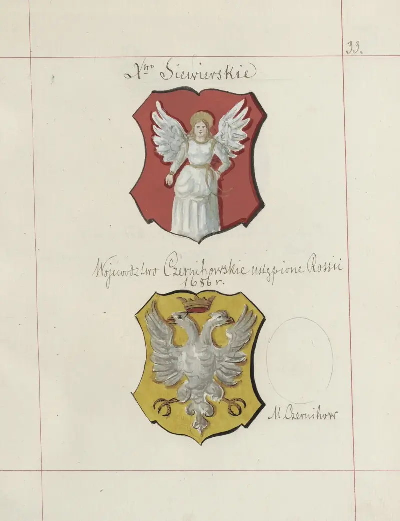 Herby Rzeczypospolitej Polskiej i W. X. Litewskiego. T. 1 Pl. 049, Boleslaw Starzyński