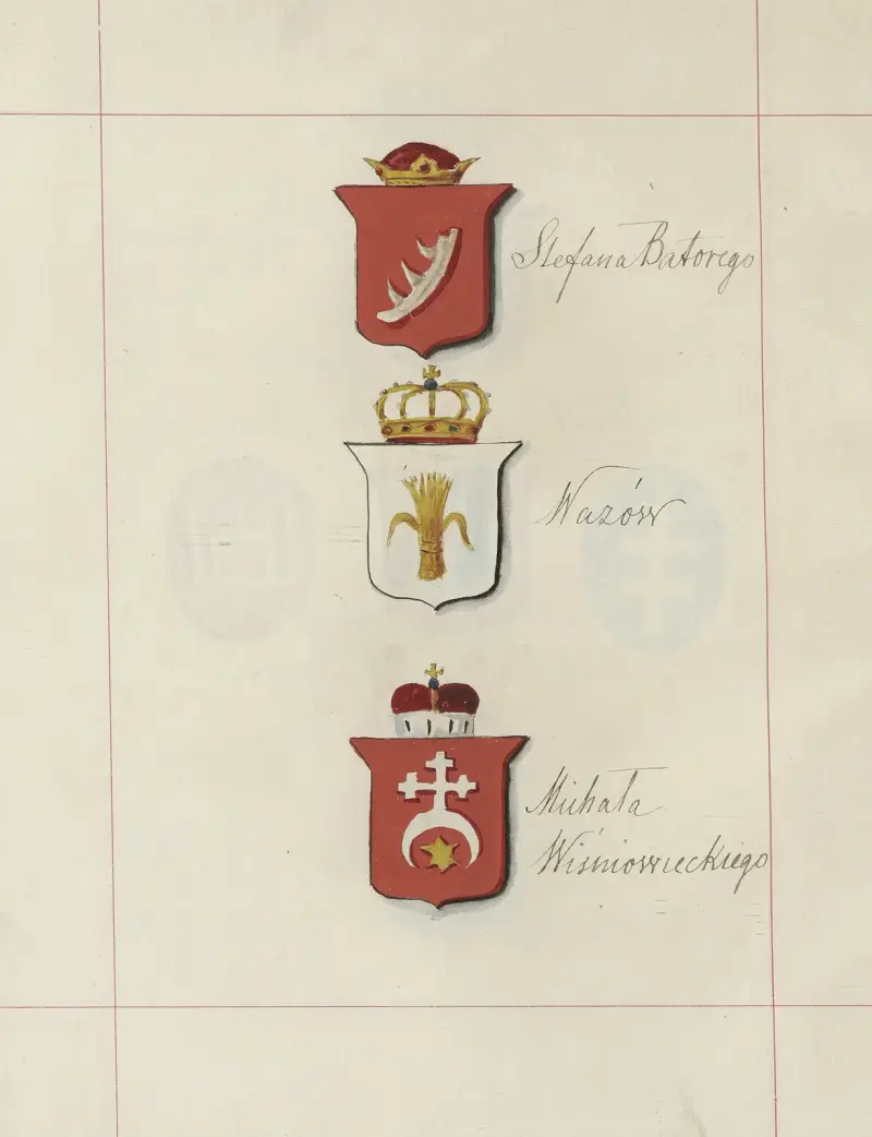 Wappen der Republik Polen und des Großfürstentums Litauen. T. 1 Pl. 056 von Boleslaw Starzyński