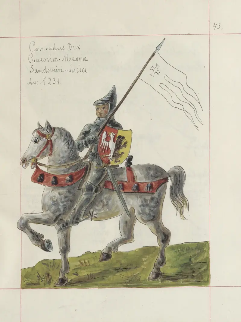 Wappen der Republik Polen und des Großfürstentums Litauen. Bd. 1 Taf. 064 von Boleslaw Starzyński