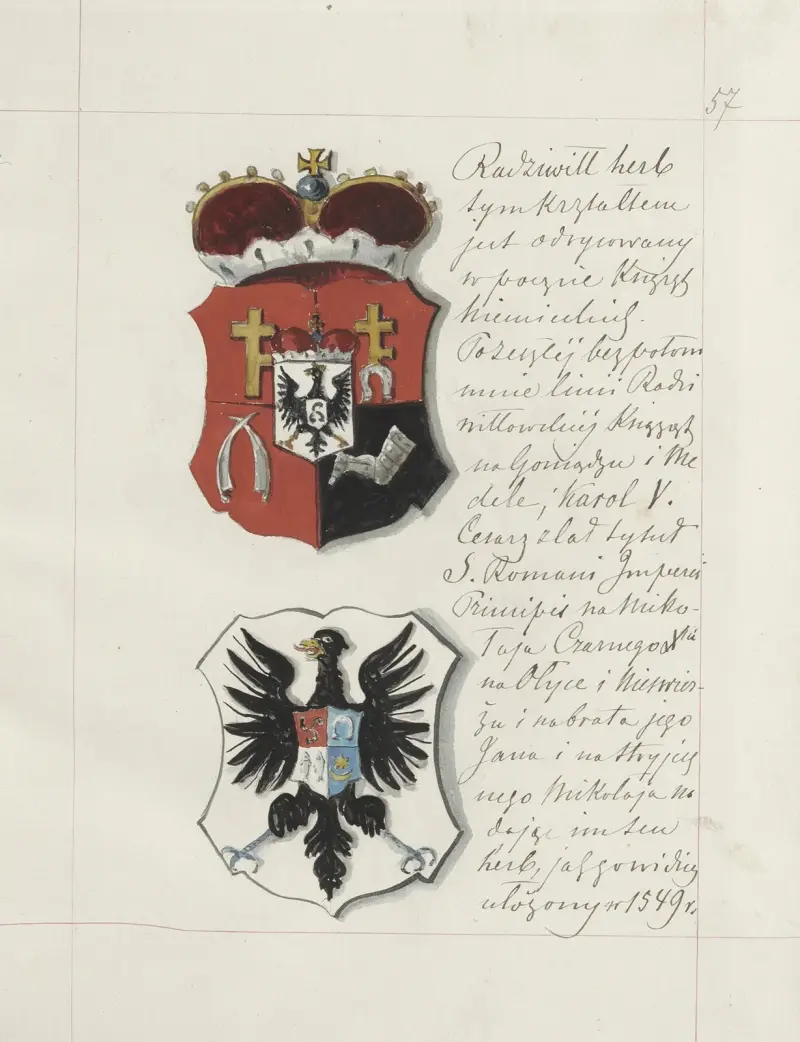 Wappen der Republik Polen und des Großfürstentums Litauen. T. 1 Pl. 79 von Boleslaw Starzyński