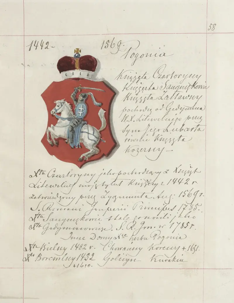 Herby Rzeczypospolitej Polskiej i W. X. Litewskiego. T. 1 Pl. 080, Boleslaw Starzyński
