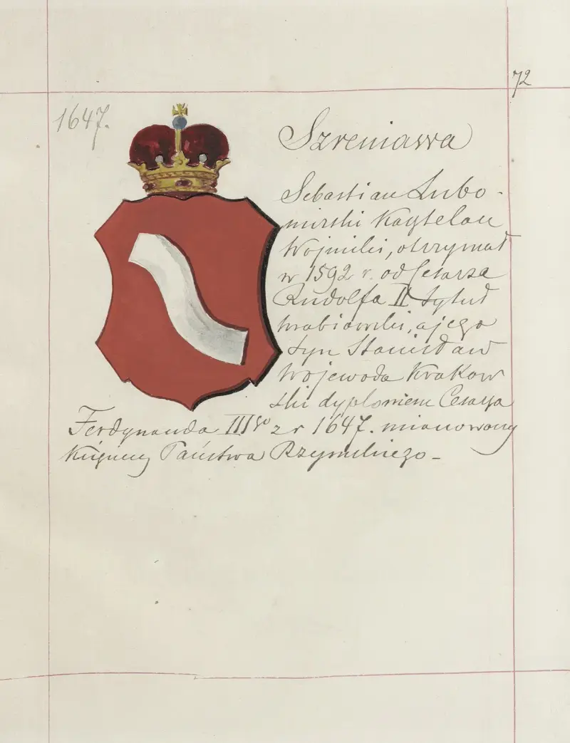 Herby Rzeczypospolitej Polskiej i W. X. Litewskiego. T. 1 Pl.095, Boleslaw Starzyński