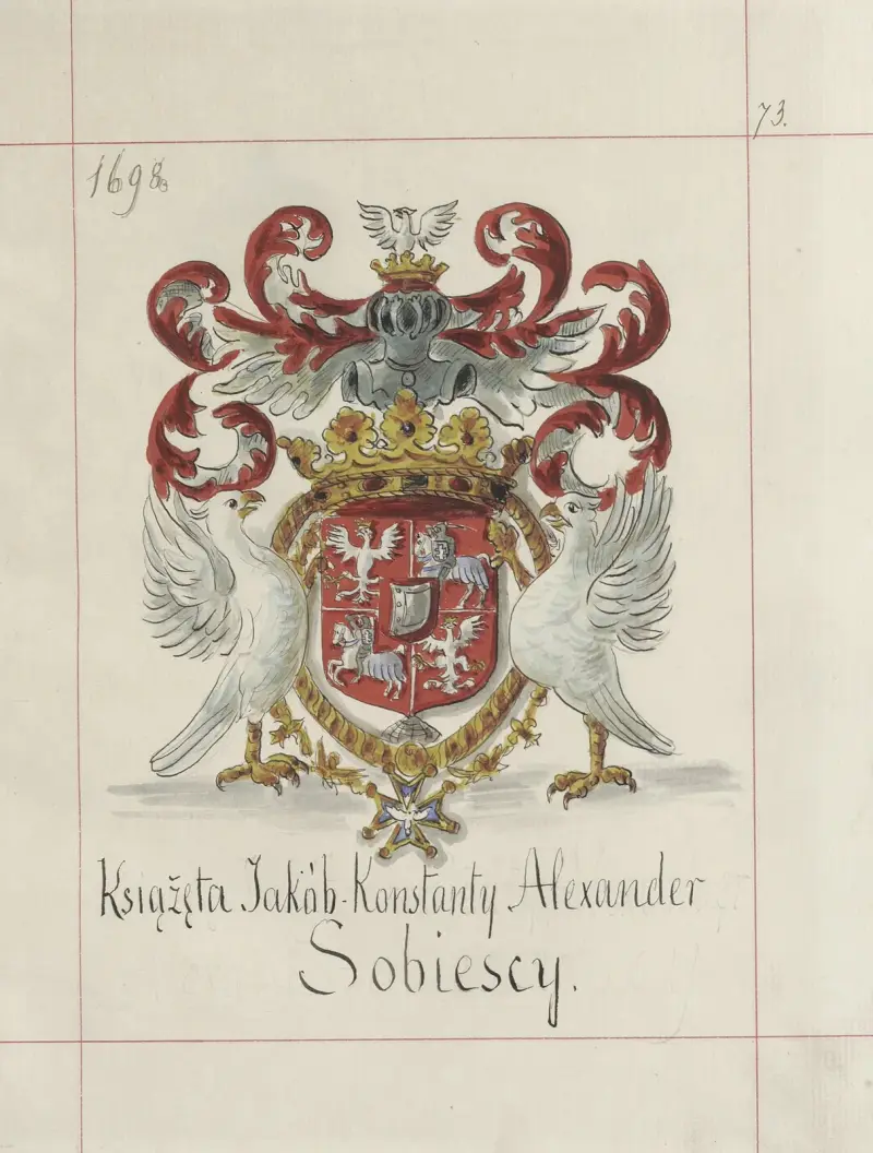 Wappen der Republik Polen und des Großfürstentums Litauen. T. 1 Pl. 096 von Boleslaw Starzyński