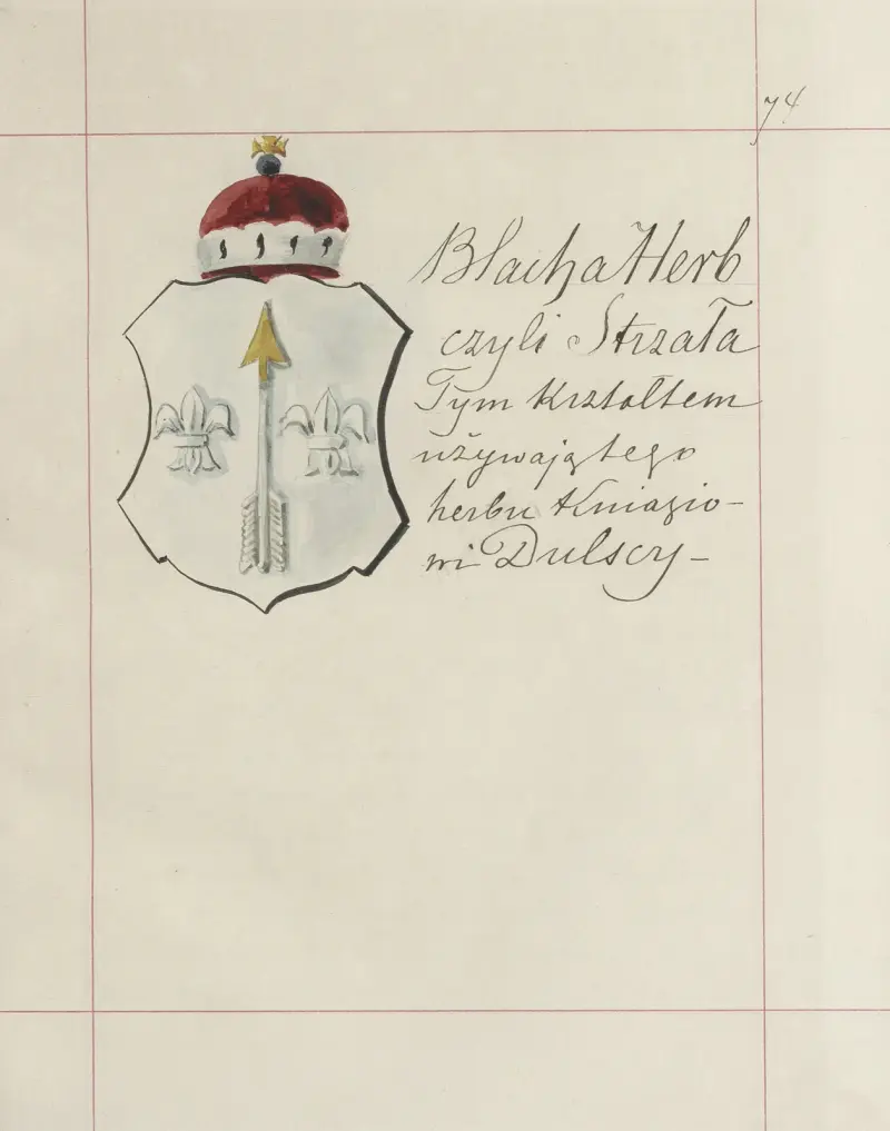 Wappen der Republik Polen und des Großfürstentums Litauen. Bd. 1 Taf. 097 von Boleslaw Starzyński