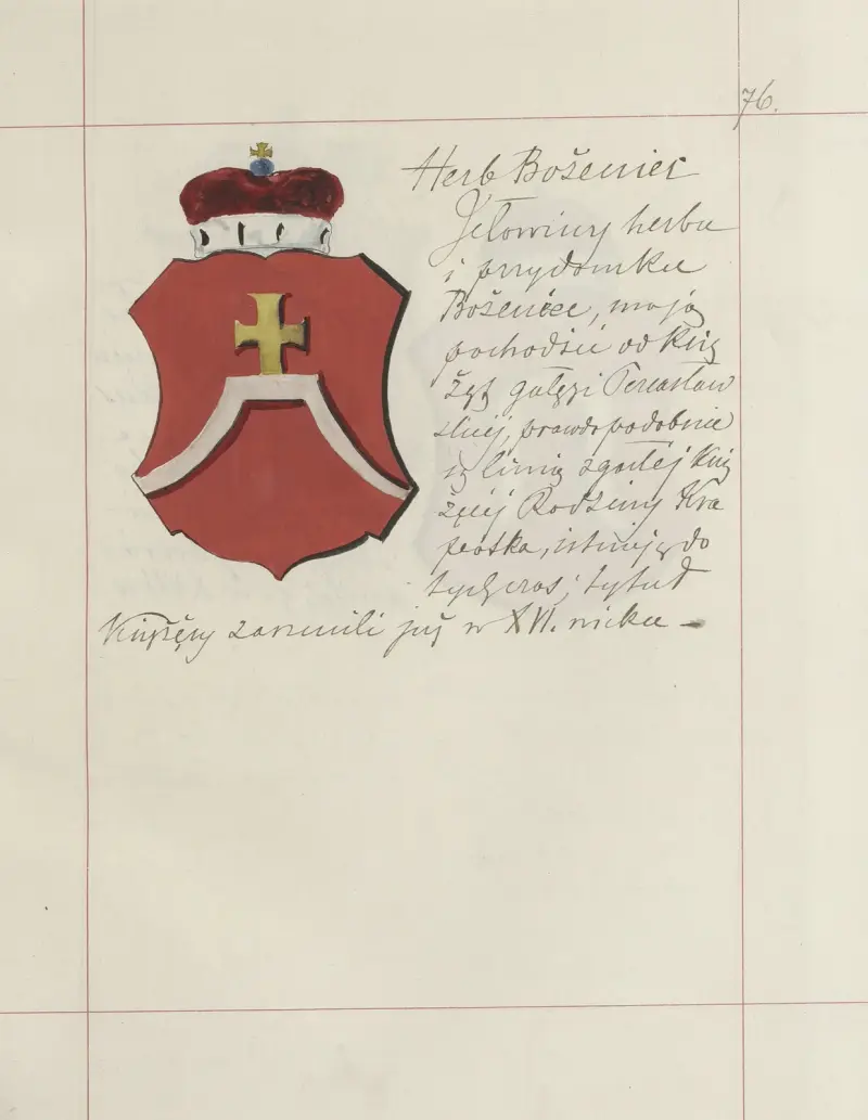 Erb Polského království a Litevského velkoknížectví. Díl 1, tab. 099, Boleslaw Starzyński