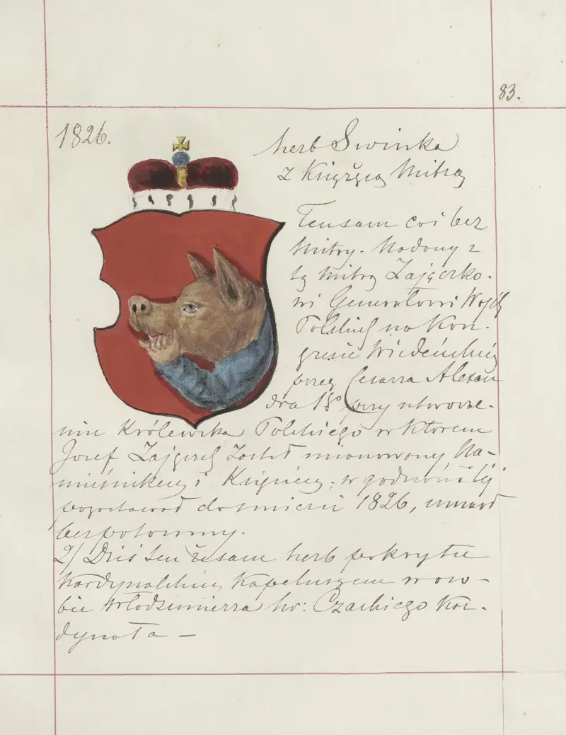 Erb Koruny polské a Velkého knížectví litevského, díl 1, tab. 109, Boleslaw Starzyński