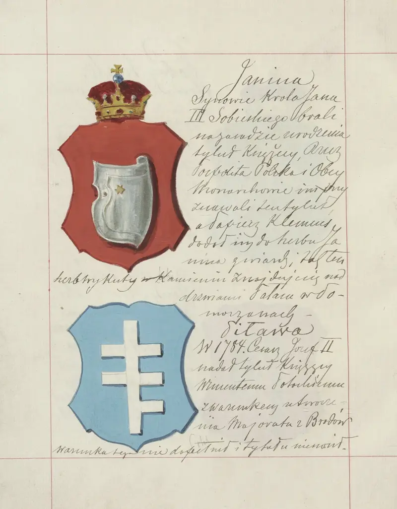 Herby Rzeczypospolitej Polskiej i W. X. Litewskiego. T. 1 Pl.112 av Boleslaw Starzyński