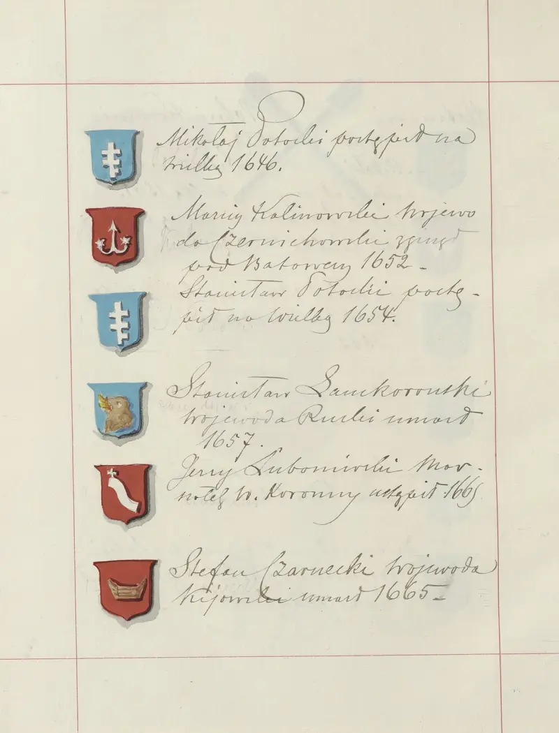 Herby Rzeczypospolitej Polskiej i W. X. Litewskiego. T. 1 Pl. 123 von Boleslaw Starzyński
