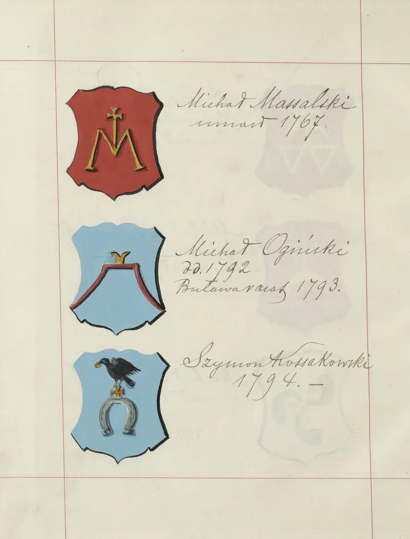 Wappen der Republik Polen und des Großfürstentums Litauen. T. 1 Pl. 133 von Boleslaw Starzyński
