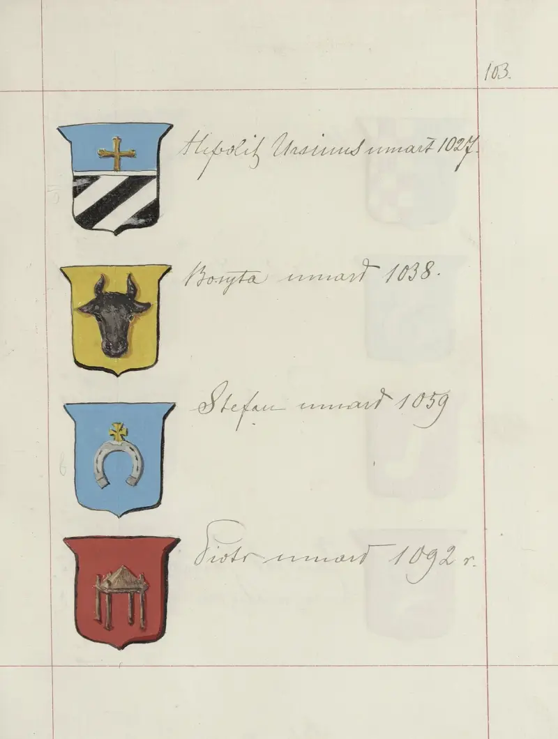 Herby Rzeczypospolitej Polskiej i W. X. Litewskiego. T. 1 Pl.146 von Boleslaw Starzyński