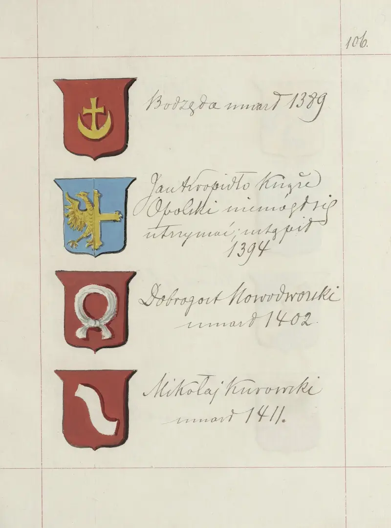 Erb Republiky Polské a Velkoknížectví Litevského, sv. 1, tab. 152, Boleslaw Starzyński