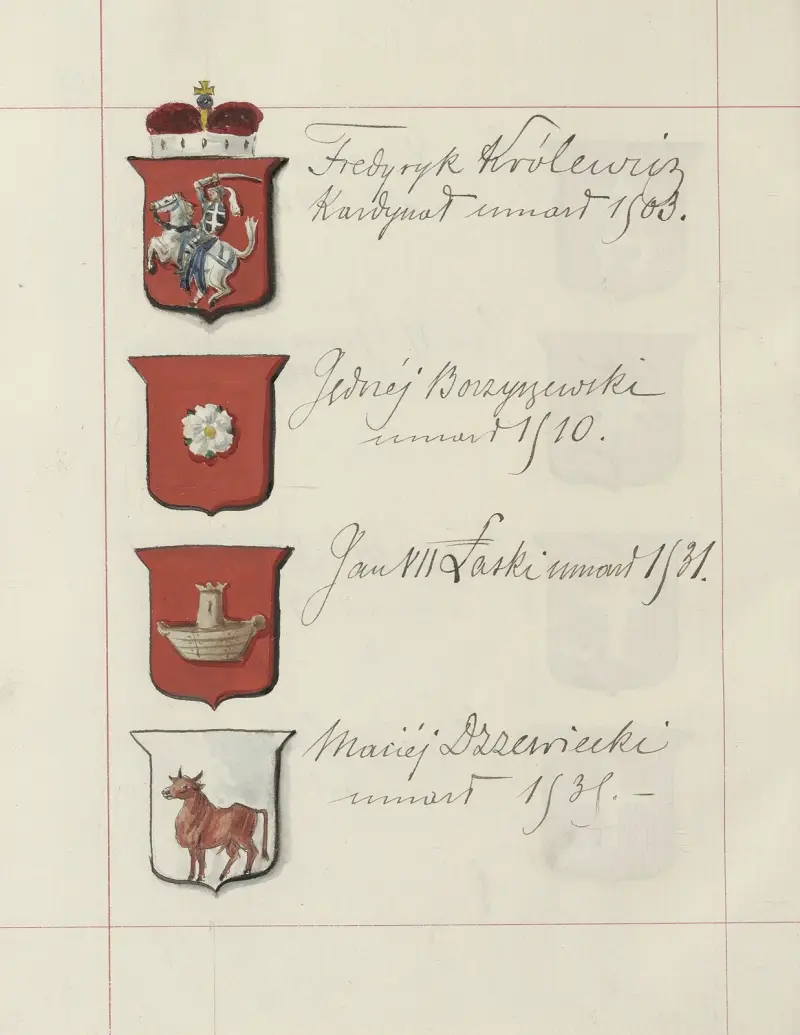 Herby Rzeczypospolitej Polskiej i W. X. Litewskiego. T. 1 Pl.155 av Boleslaw Starzyński