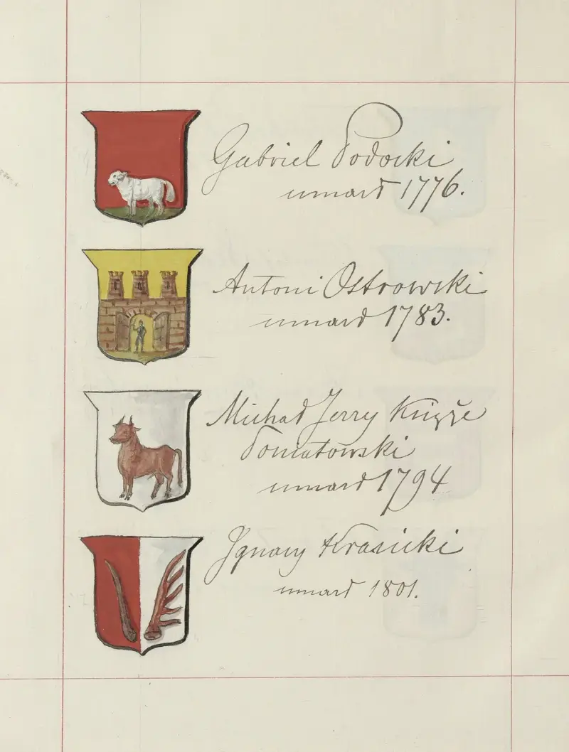 Herby Rzeczypospolitej Polskiej i W. X. Litewskiego. T. 1 Pl.163, Boleslaw Starzyński