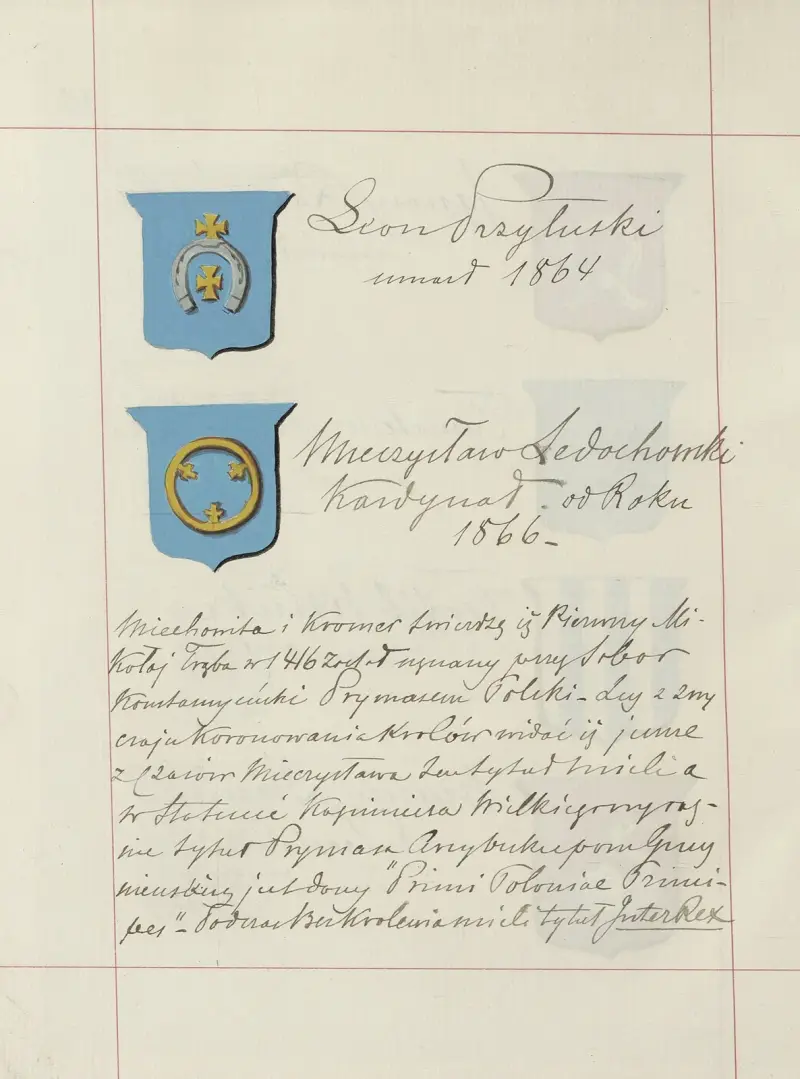 Herby Rzeczypospolitej Polskiej i W. X. Litewskiego. T. 1 Pl.165 av Boleslaw Starzyński