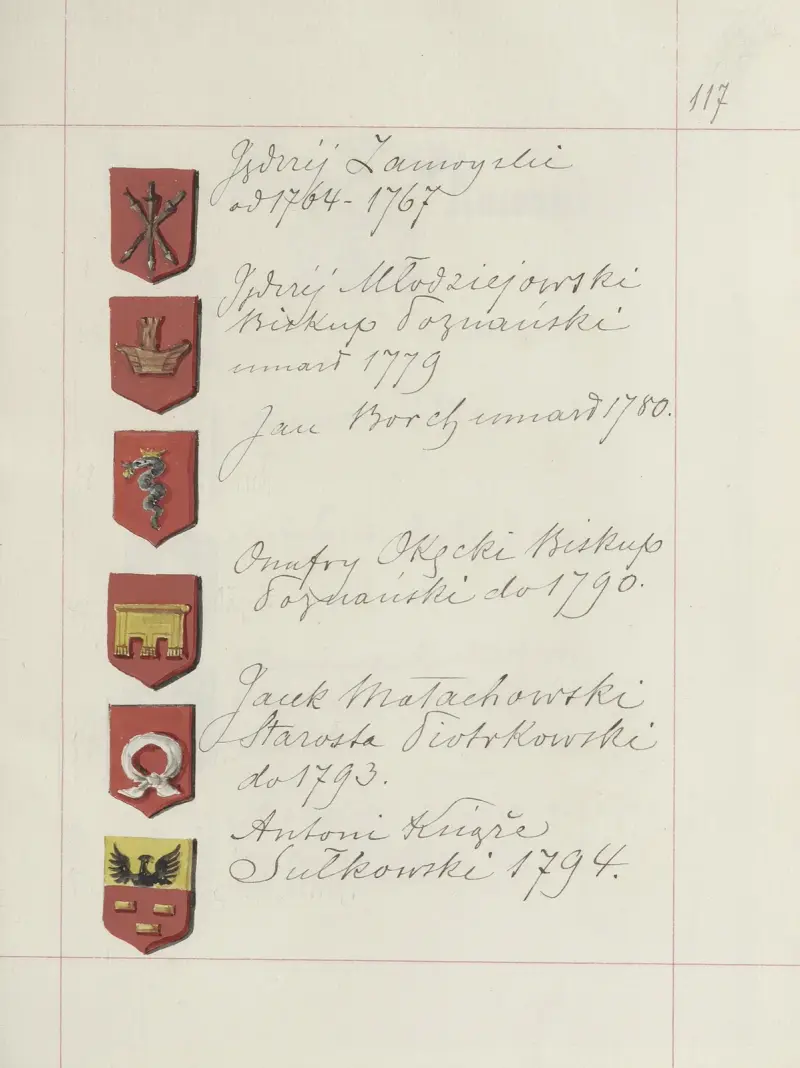 Wappen der Republik Polen und des Großfürstentums Litauen. T. 1 Pl. 174 von Boleslaw Starzyński