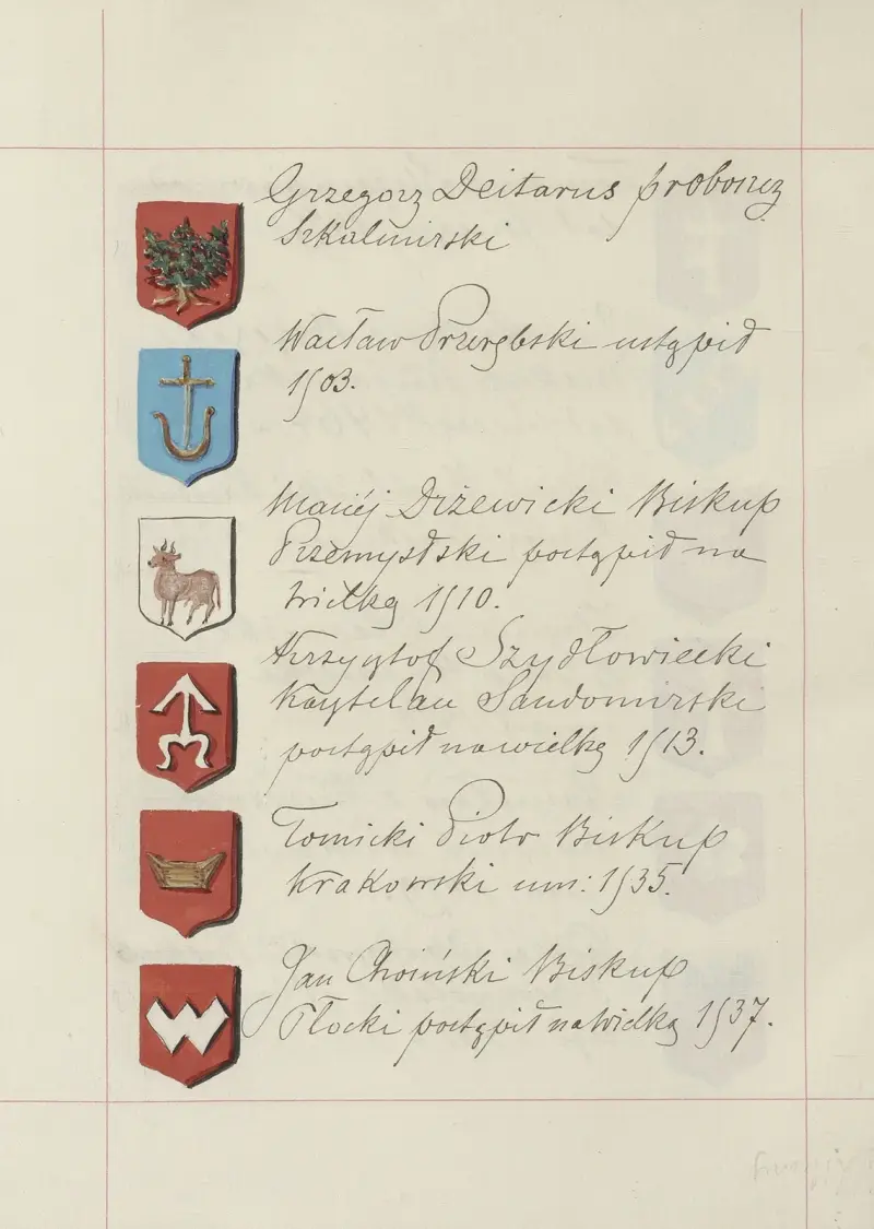 Wappen der Republik Polen und des Großfürstentums Litauen. Bd. 1 Taf. 178 von Boleslaw Starzyński
