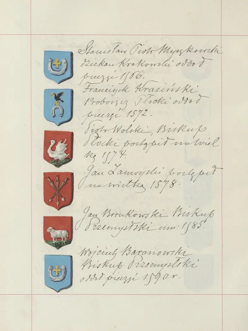 Herby Rzeczypospolitej Polskiej i W. X. Litewskiego. T. 1 Pl.180, Boleslaw Starzyński