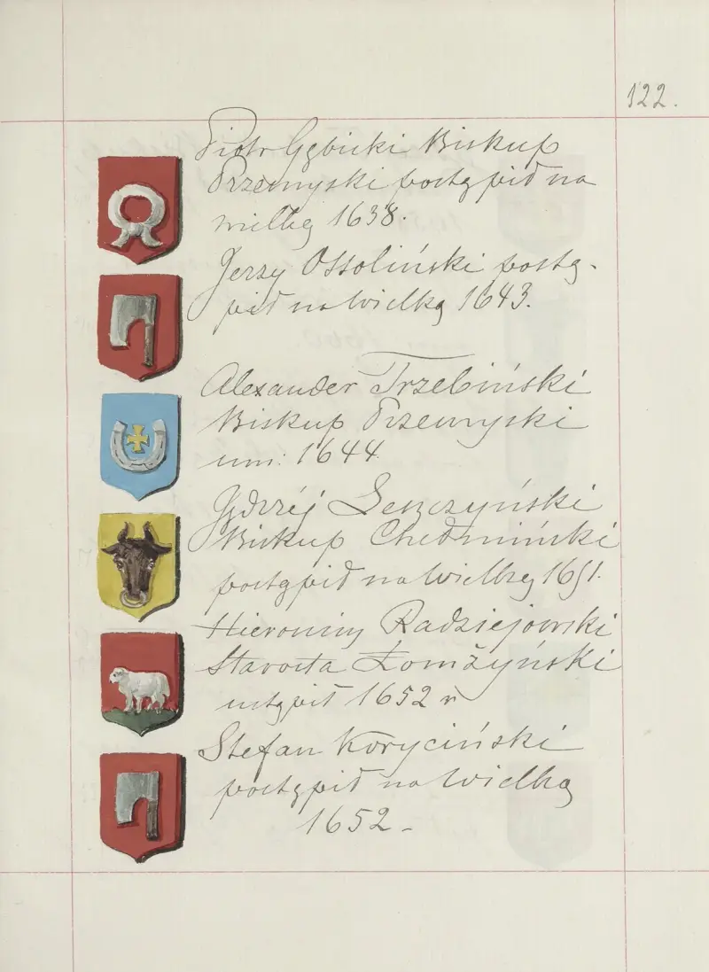 Erb Republiky polské a Velkoknížectví litevského, díl 1, tab. 183, Boleslaw Starzyński