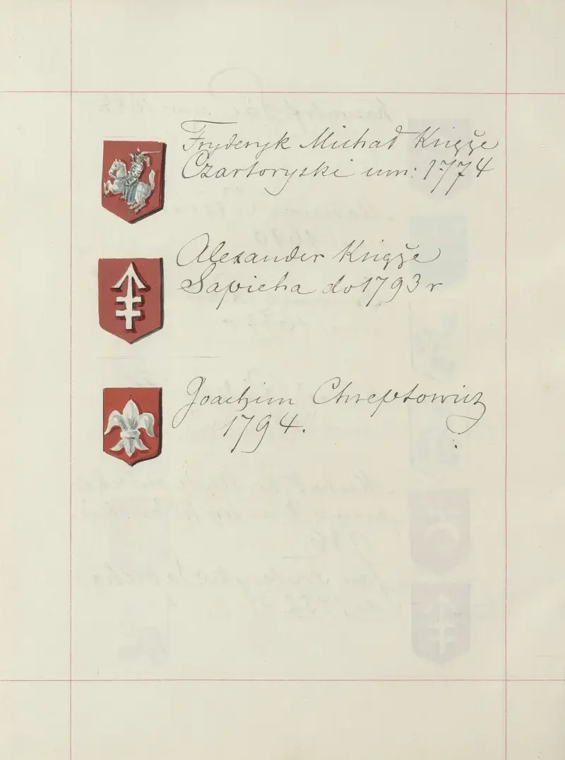 Erby Republiky polské a Velkého knížectví litevského. Díl 1, tabule 191, Boleslaw Starzyński