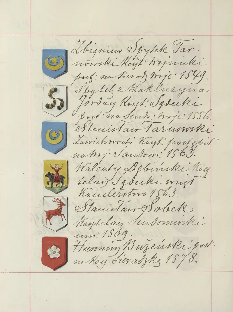 Erby Polské republiky a Velkého litevského knížectví. Díl 1, tab. 199, Boleslaw Starzyński