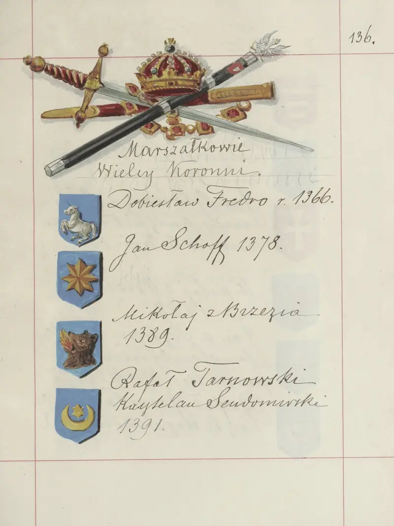 Herby Rzeczypospolitej Polskiej i W. X. Litewskiego. T. 1 Pl.209 av Boleslaw Starzyński