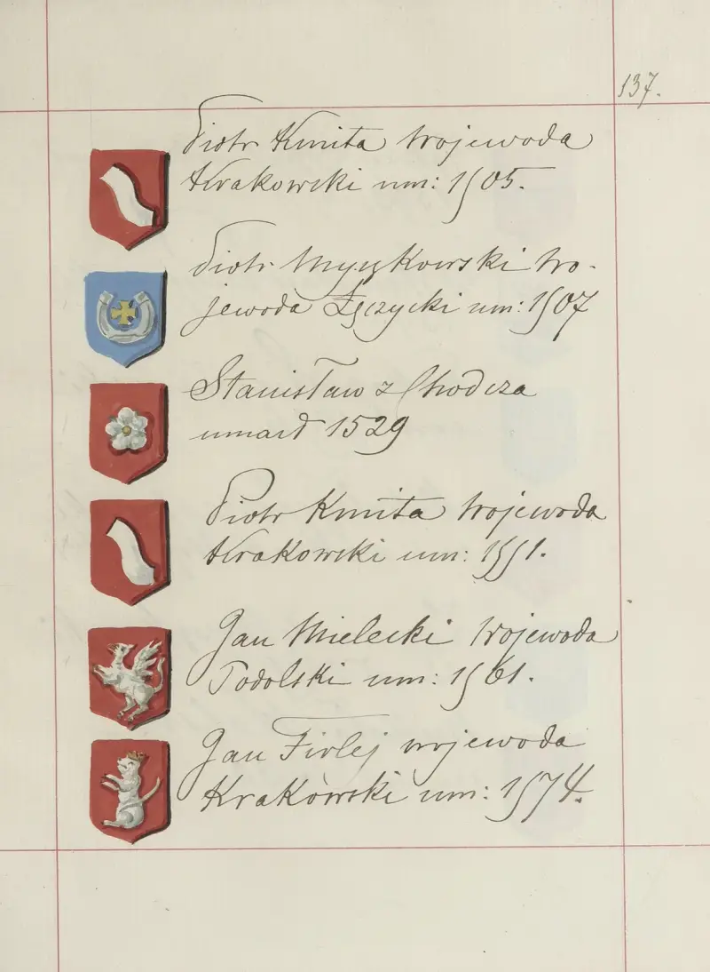 Erby Polské republiky a Litevského velkovévodství, sv. 1, tab. 210, Boleslaw Starzyński