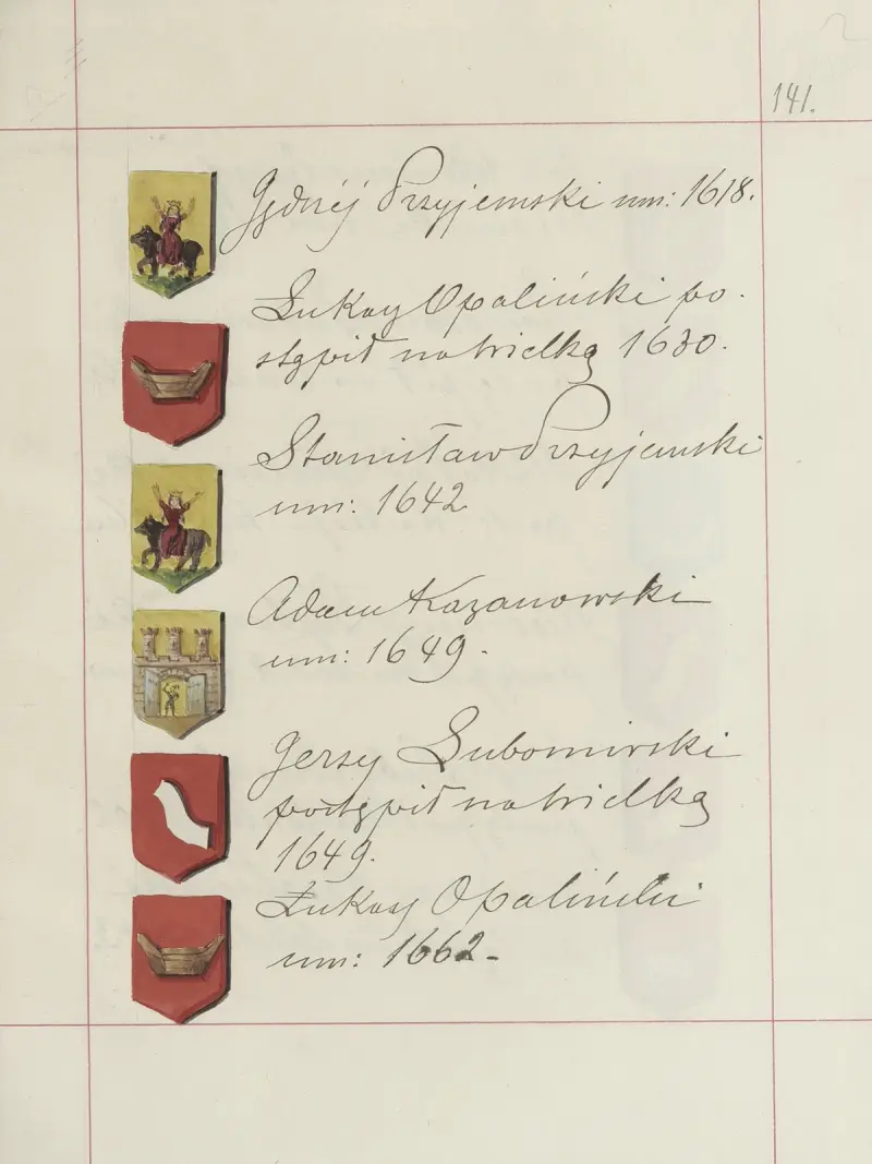 Wappen der Republik Polen und des Großfürstentums Litauen, 1875 – Nr. 10 von Boleslaw Starzyński