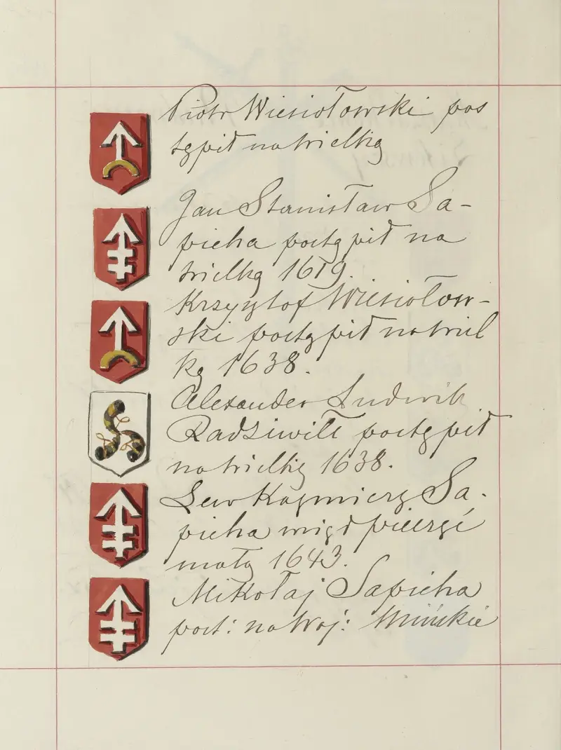 Erb Polski a Litevského velkoknížectví. Sv. 1, tab. 228, Boleslaw Starzyński