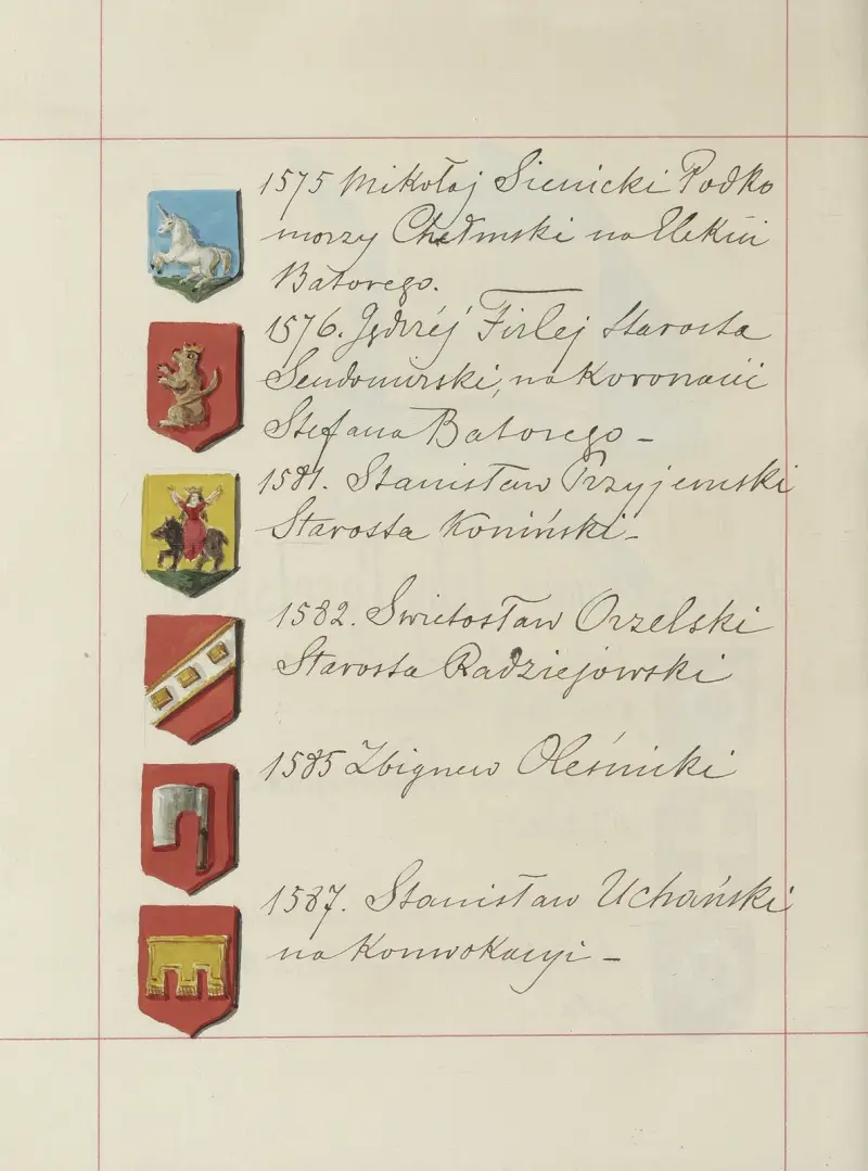 Herby Rzeczypospolitej Polskiej i W. X. Litewskiego. T. 1 Pl.234, Boleslaw Starzyński