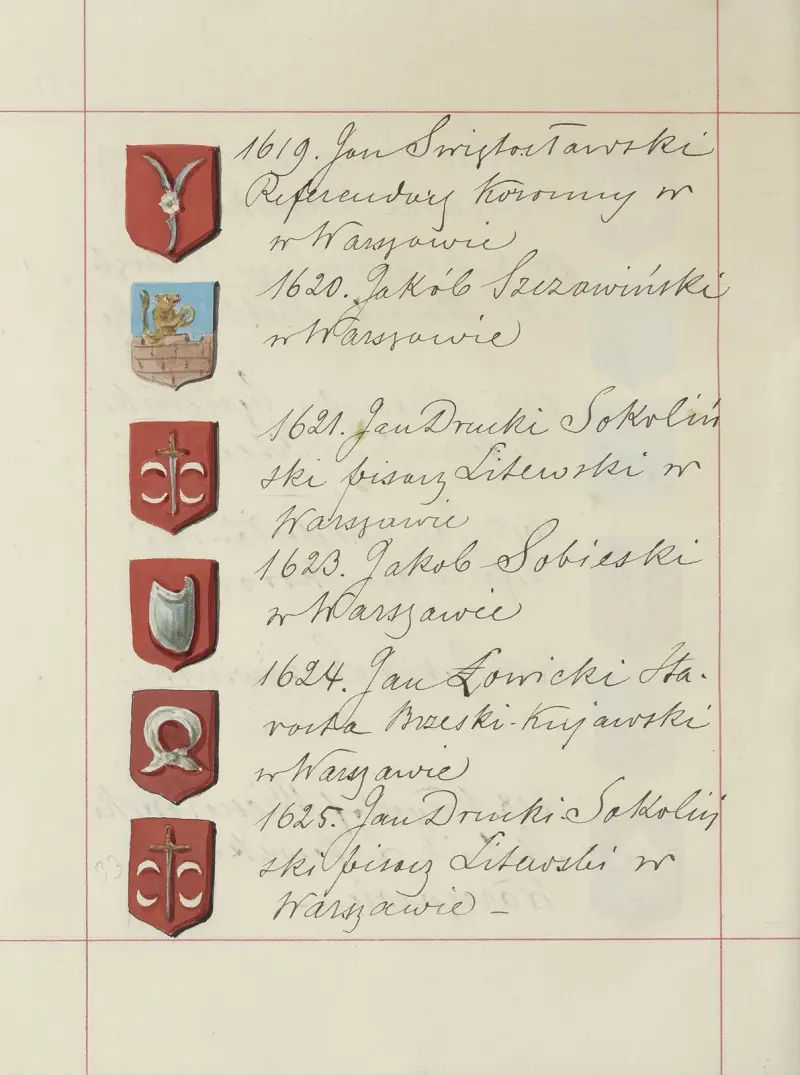 Erby Polského království a Velkého knížectví litevského, sv. 1, tab. 238, Boleslaw Starzyński