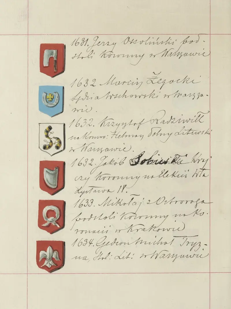 Herby Rzeczypospolitej Polskiej i W. X. Litewskiego. T. 1 Pl.240 von Boleslaw Starzyński