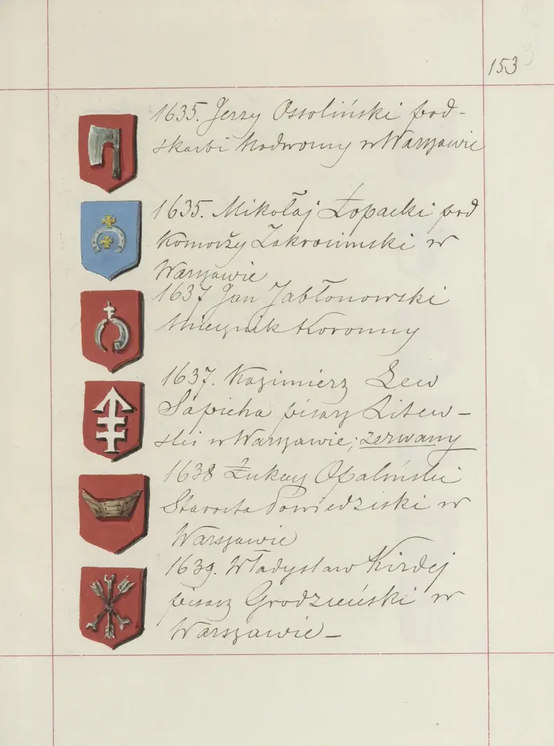 Wappen der Republik Polen und des Großfürstentums Litauen. Bd. 1, Tafel 241 von Boleslaw Starzyński