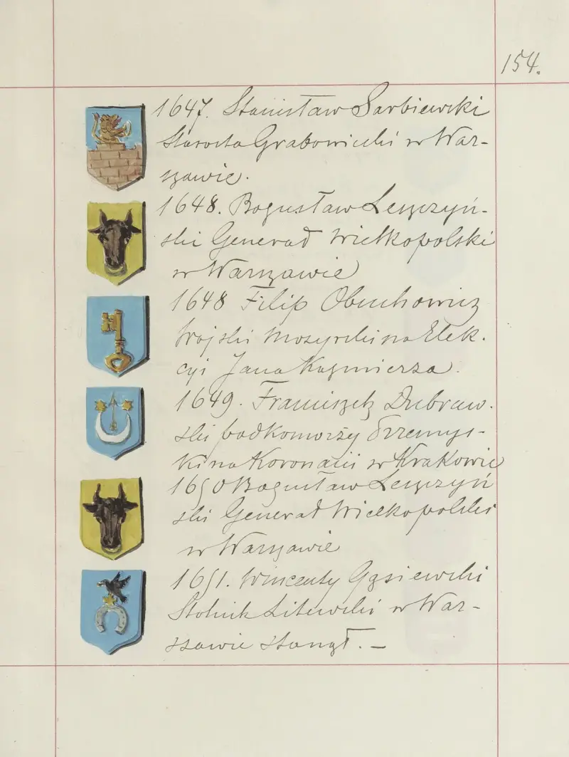 Herby Rzeczypospolitej Polskiej i W. X. Litewskiego. T. 1 Pl. 243, Boleslaw Starzyński