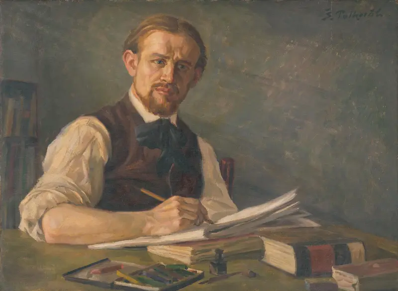 J. Alexy als Student an der Prager Akademie von Štefan Polkoráb