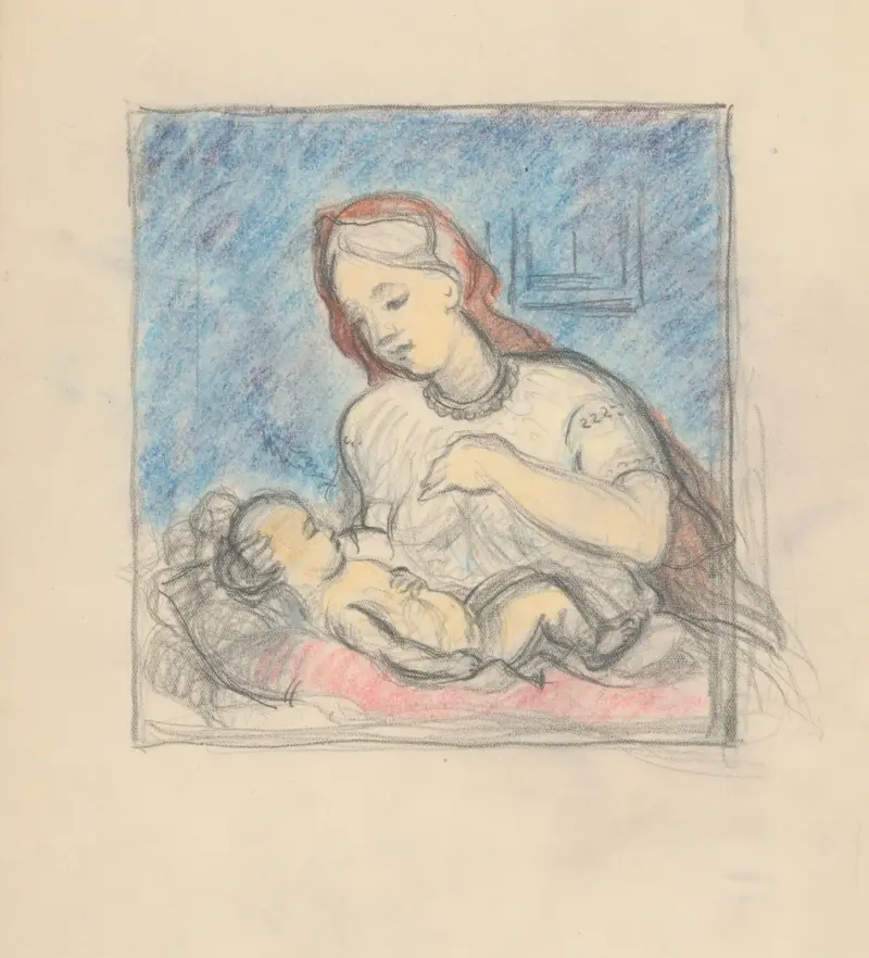 Mother with Child av Štefan Polkoráb