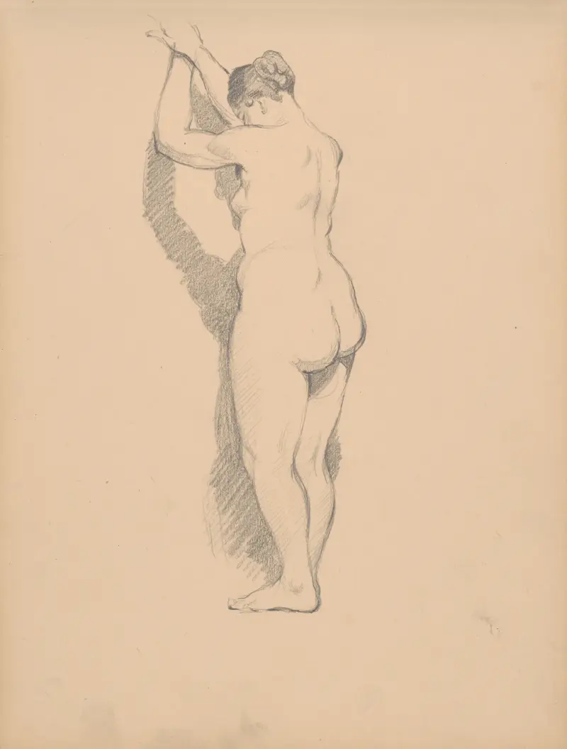 Szkicownik ze studiami aktu, 1901 – nr 1, Štefan Polkoráb