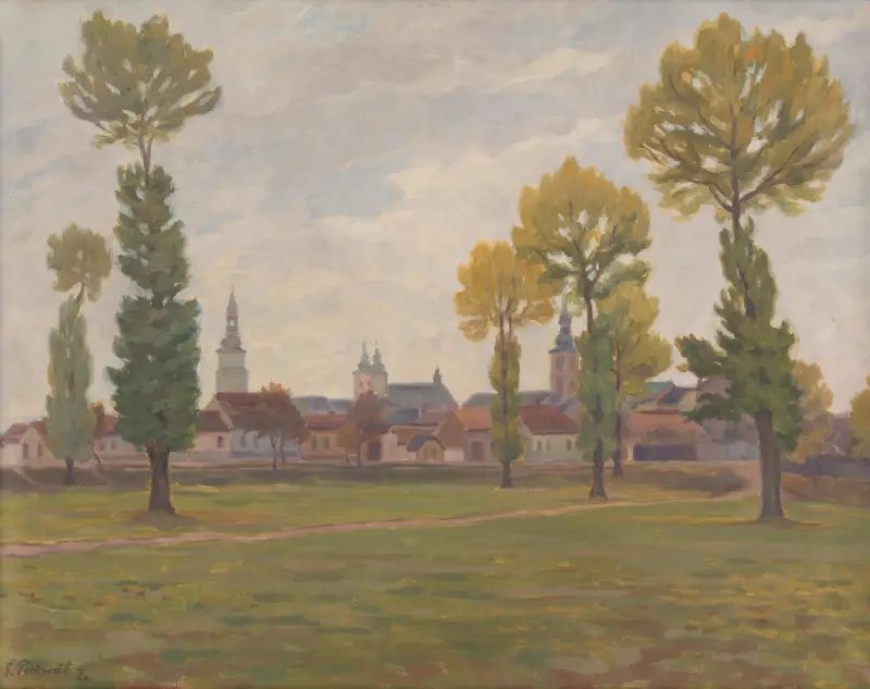 Trnava in Autumn av Štefan Polkoráb