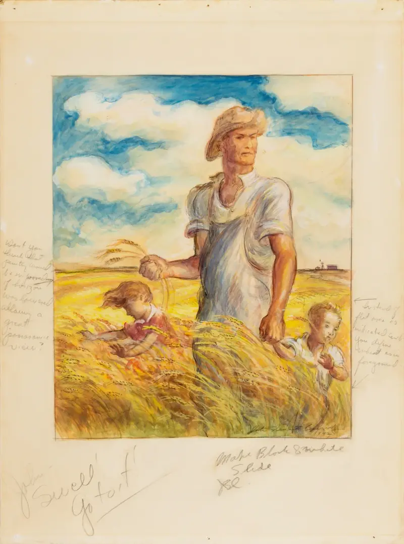 Unsere gute Erde, 1942 – Nr. 1 von John Steuart Curry