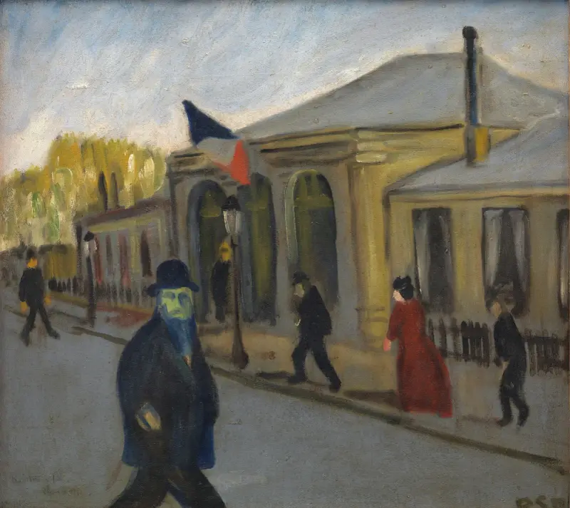 La Morgue av Robert Storm Petersen